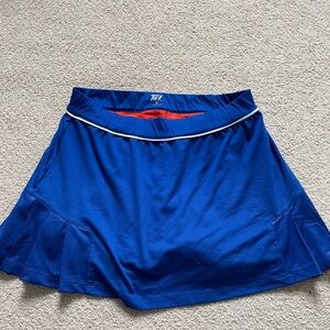 Blue Tennis Skirt